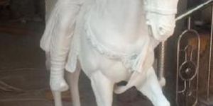 Marble Shivaji Maharaj Statue