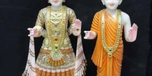 Marble Swami Narayan Statue