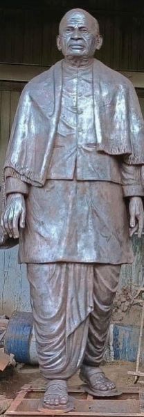 Metal Vallabhbhai Patel Statue