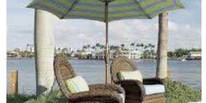 Wicker Umbrella