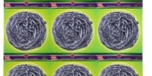 Round Stainless Steel Scrubber