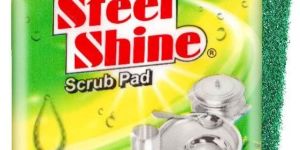 Steel Shine Nylon Scrub Pad