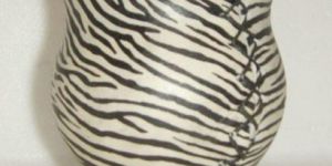 Leather Decorate Pot