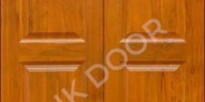 Rectangular African Teak Wood Door