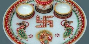 Marble Puja Thali