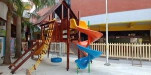 Multi Play Station Wooden Castle