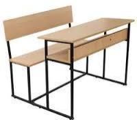 Student Dual Desk Bench