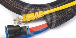 Self Closing Braided Wire Wrap