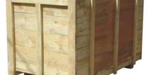 Industrial Wooden Box