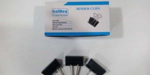 Black Binder Clip