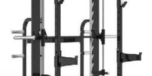 Smith with Power Rack with Counter Weight