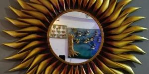 Sun Mirror Wall Hanging