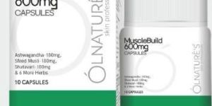Muscle Build 600mg Capsules
