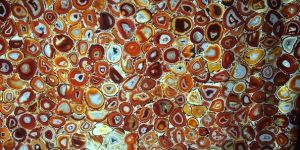 Red Translucent Agate Slab