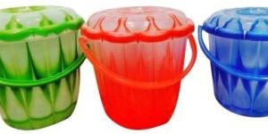 Plastic Lid Water Bucket