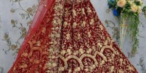 Velvet Colorful Lehenga