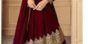 Embroidered Anarkali Suit