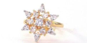 Star CZ Finger Ring