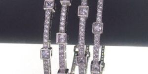 Stone Studded Cz Bangles