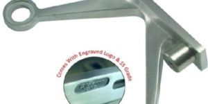 Wall to Glass Two Way Spider with Fin 90 Degree