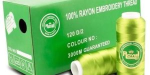 Cone 3000 Meter Viscose Rayon Embroidery Yarn