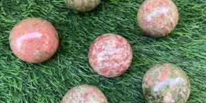 Unakite Crystal Sphere Ball