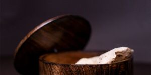 Wooden Round Roti Box