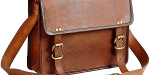 Leather Messenger Bag