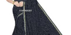 Chiffon Leheriya Saree