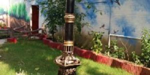FRP Garden Light Pole