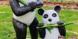 FRP Panda Statue