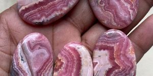 Rhodochrosite Cabochon Gemstone