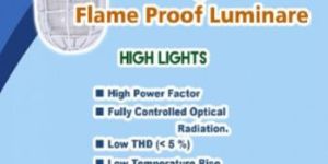 Flame Proof Well Glass Light