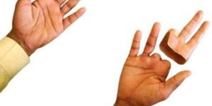 Silicone Artificial Hand Finger