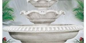 White Marble Fountain