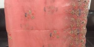 Embroidery Nylon Organza Dupatta