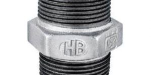 Galvanized Hex Nipple