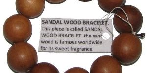 White Sandal Wood Bracelet