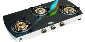 3 Burner Silk Curve Gas Stove