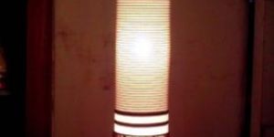 Round Thread Fabric Lamp