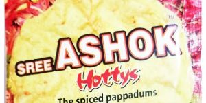 4 Inch Black Pepper Appalam Papad