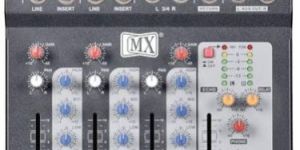MX Professional 4 Channel Live Mixer