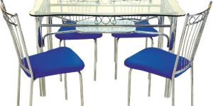 Stainless Steel Dining Set