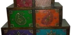 Painted Wooden Drawer