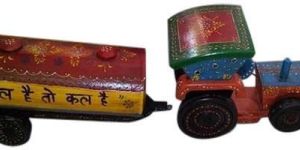 Wooden Tractor