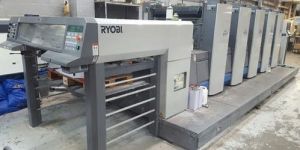 Used Ryobi 754 Offset Printing Machine