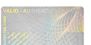 Transparent ID Hologram