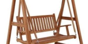 Wooden Carved Swing