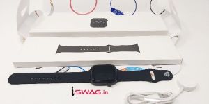 First Copy Apple Watch Series 7 Black Strap 45mm (Same like Original)