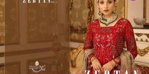 Rinaz Zebtan Vol -1 Party Wear Georgette Dress Material